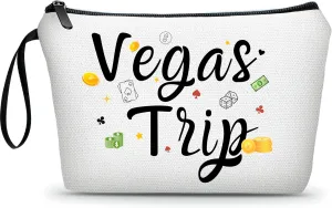Las Vegas Souvenir,Vegas Purse,Vegas Gifts,Weekender Bags for Women,Small Cosmetic Bag Makeup Pouch,Vegas Trip Bridesmaid Wedding Gift,Fun Girls Trip Gifts,Vegas Bachelorette Gift