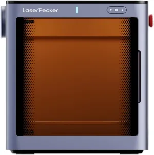 LaserPecker Safety Enclosure with Auto-Alignment Camera & Class 1 Safety, Dual-Row Fill Lights, Motorized Adjustable Base, Instant Safety Shutoff, Smoke-Free Engraving