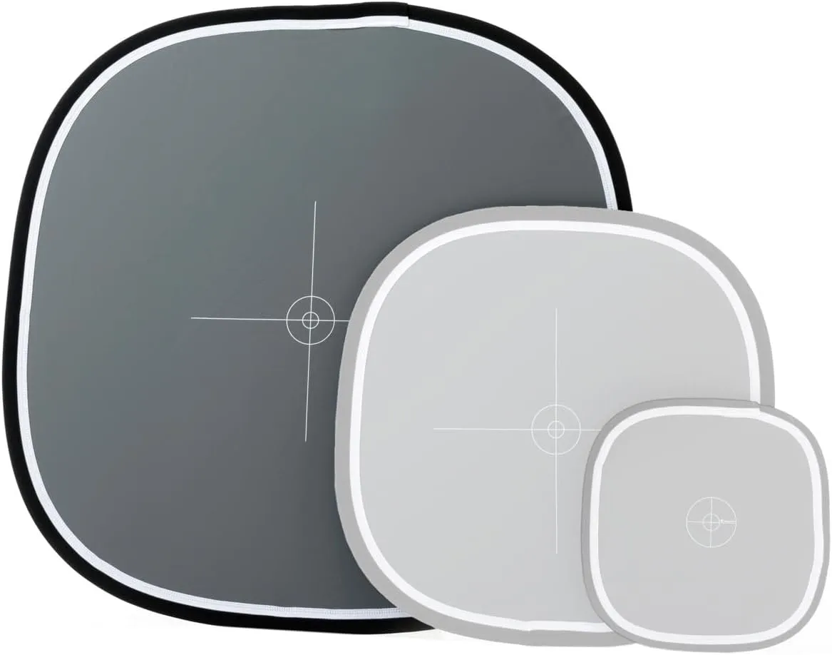 Lastolite LL LR3050 30-Inch Ezybalance Card (Grey/White)