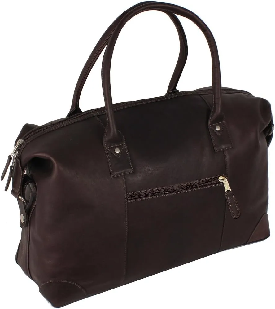 Latico Leathers Denver Duffel Bag 100% Leather Handcrafted by Artisans
