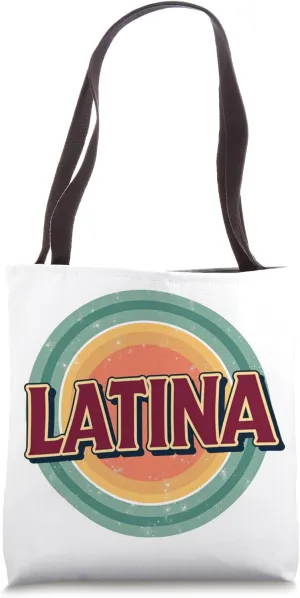 Latina Retro Design Tote Bag