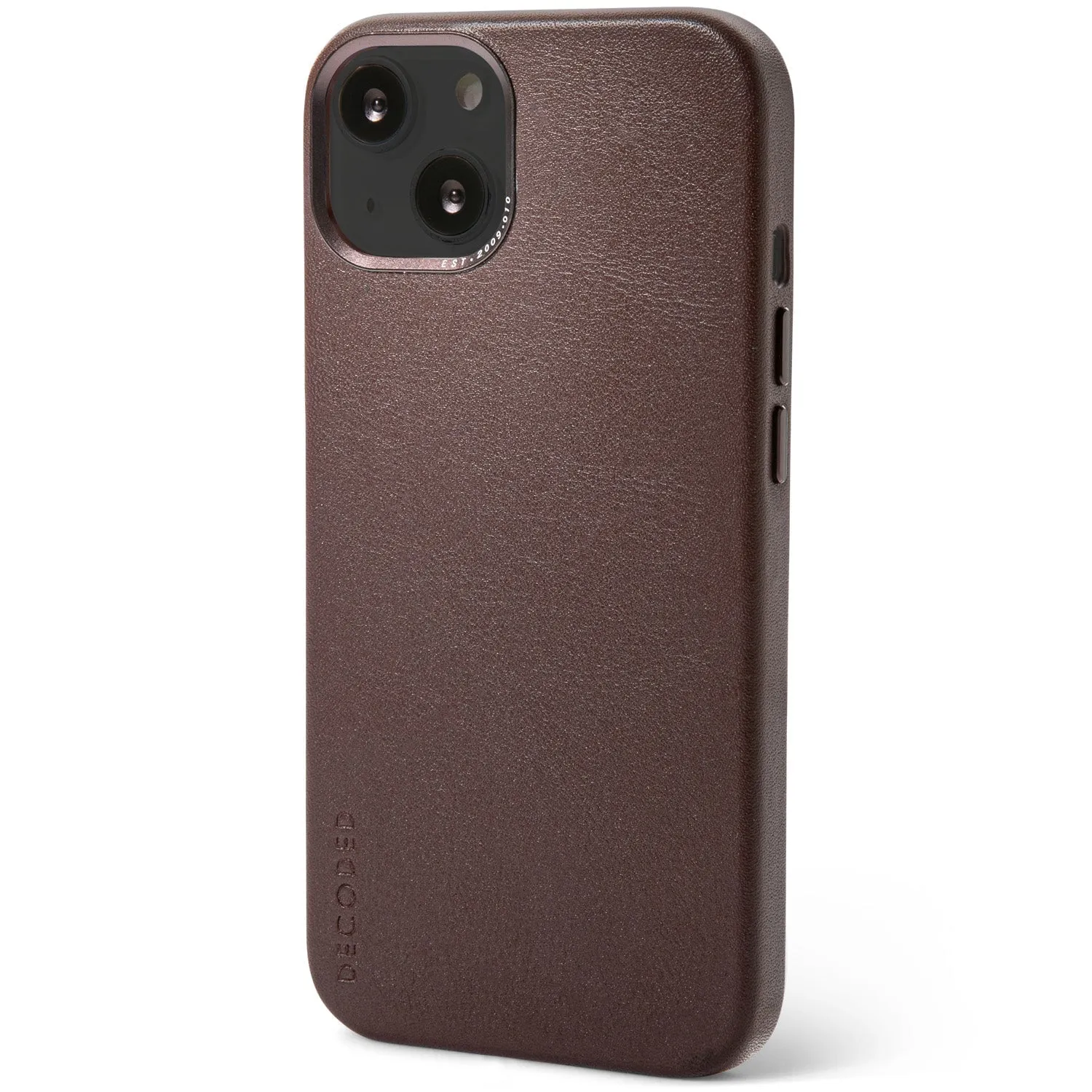 Leather Back Case | Chocolate Brown | iPhone 13 mini | D22IPO54BC6CHB