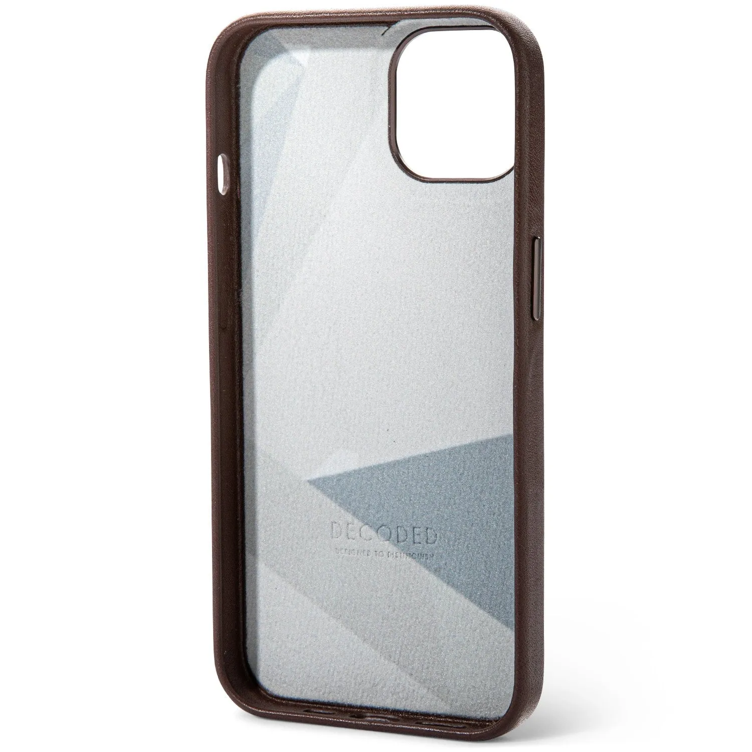 Leather Back Case | Chocolate Brown | iPhone 13 mini | D22IPO54BC6CHB