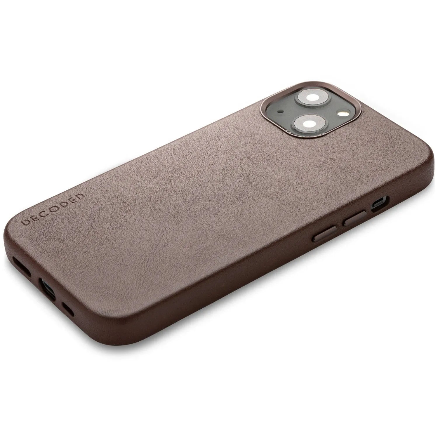 Leather Back Case | Chocolate Brown | iPhone 13 mini | D22IPO54BC6CHB