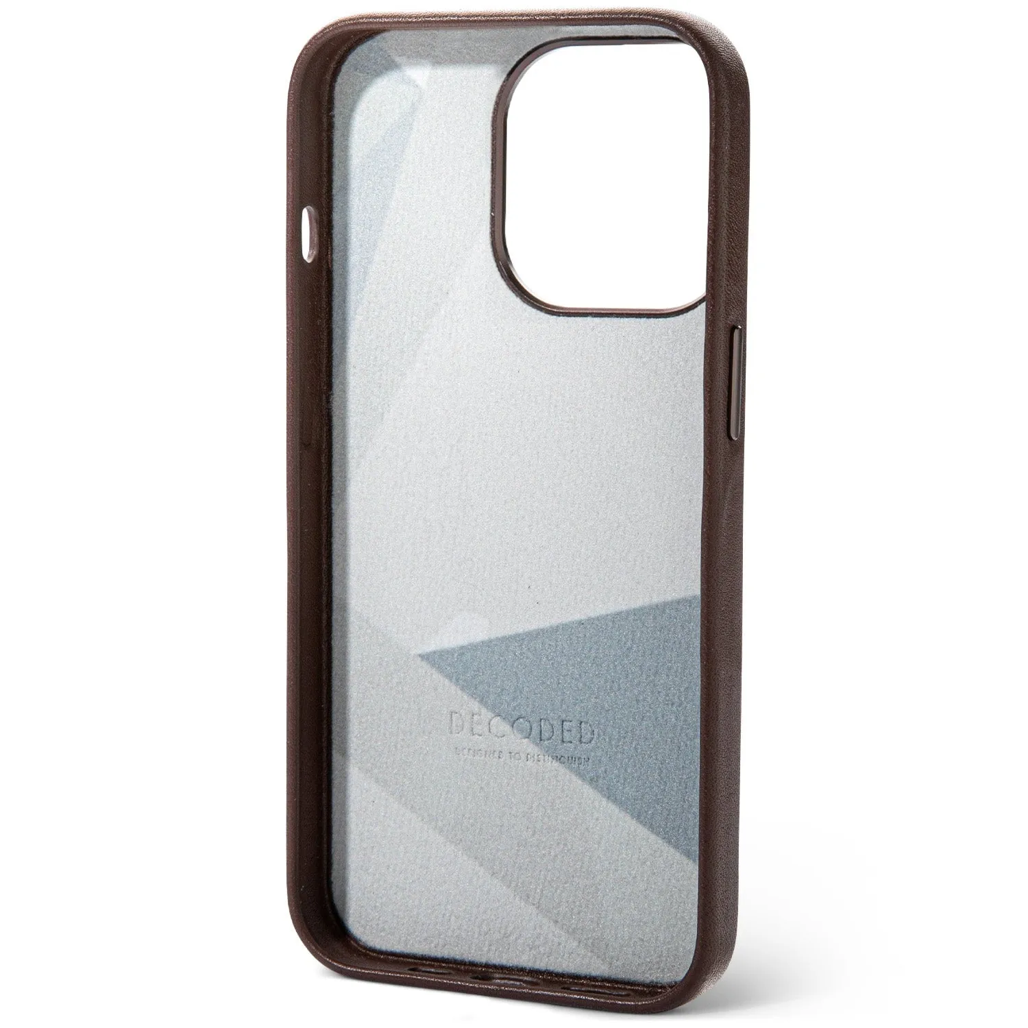 Leather Back Case | Chocolate Brown | iPhone 13 Pro Max | D22IPO67PBC6CHB