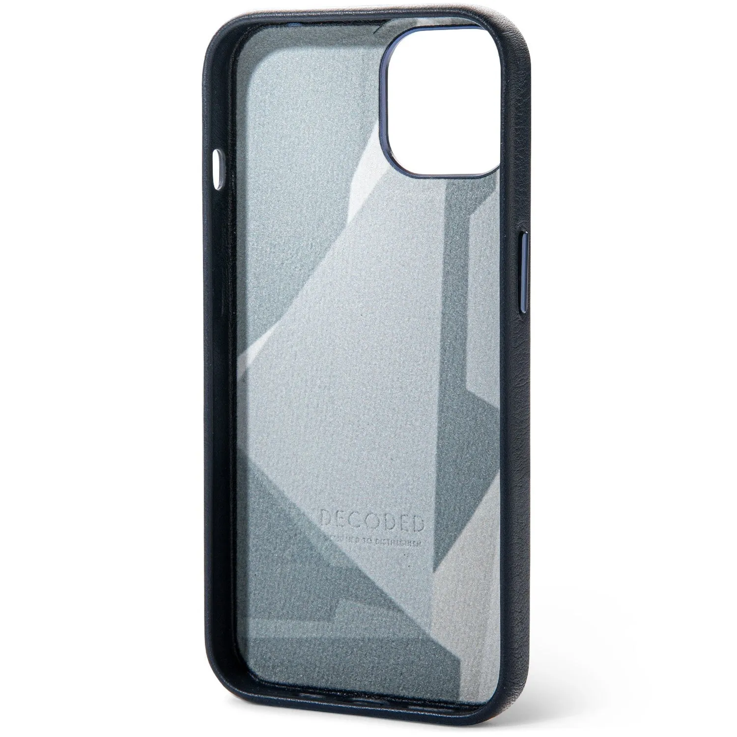 Leather Back Case | Matt Navy | iPhone 13 | D22IPO61BC6MNY