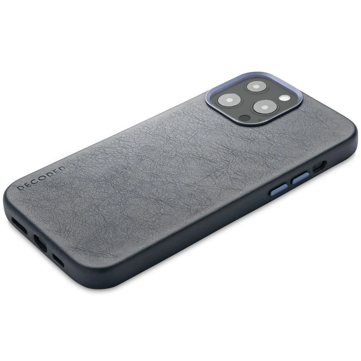 Leather Back Case | Matt Navy | iPhone 13 Pro Max | D22IPO67PBC6MNY