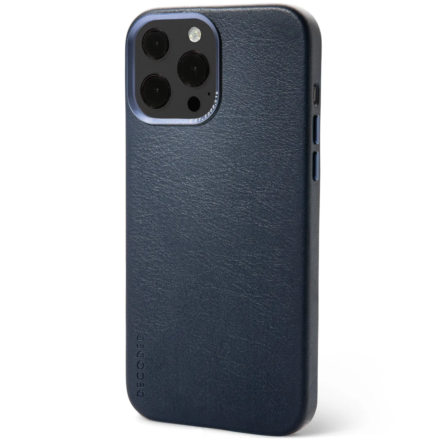 Leather Back Case | Matt Navy | iPhone 13 Pro Max | D22IPO67PBC6MNY