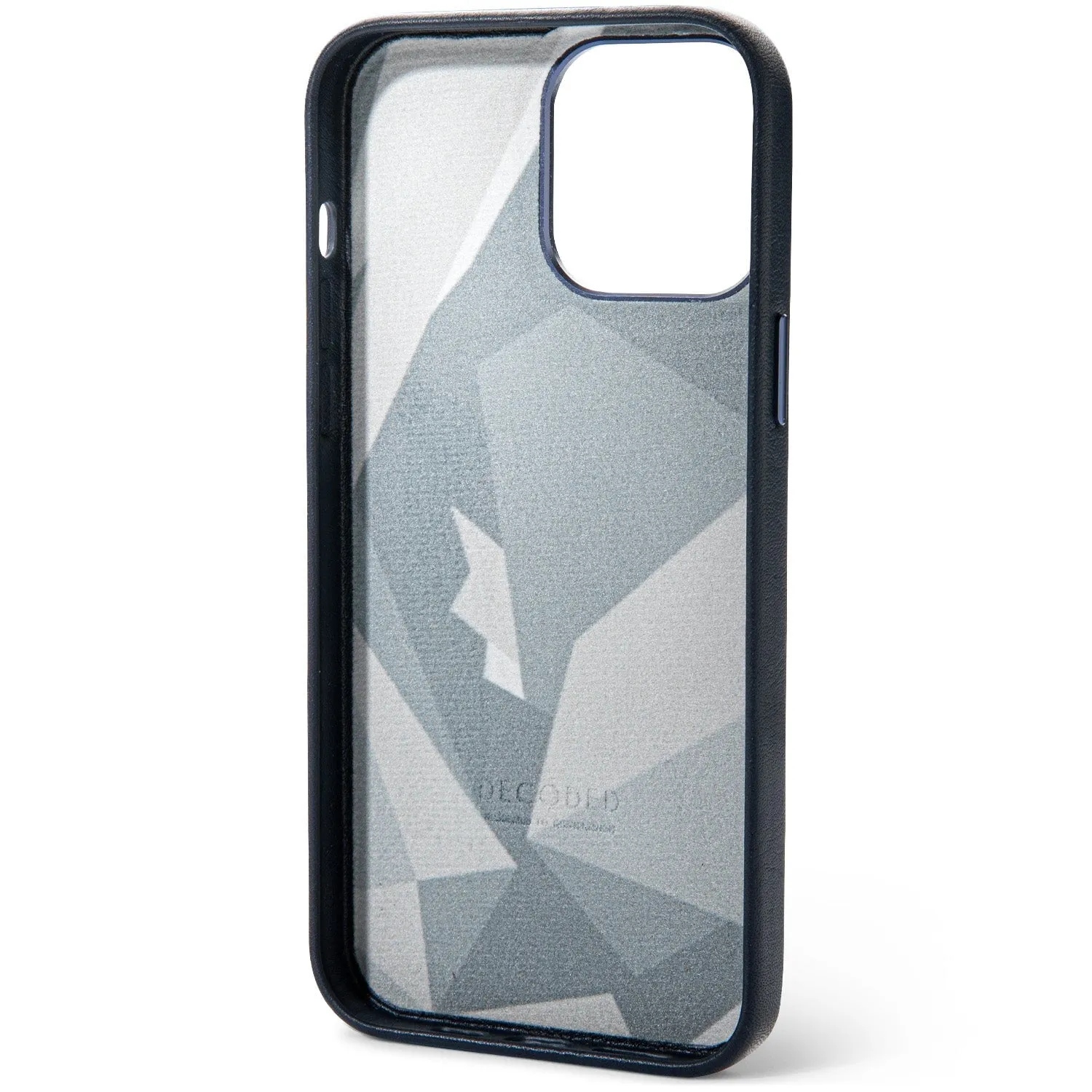 Leather Back Case | Matt Navy | iPhone 13 Pro Max | D22IPO67PBC6MNY