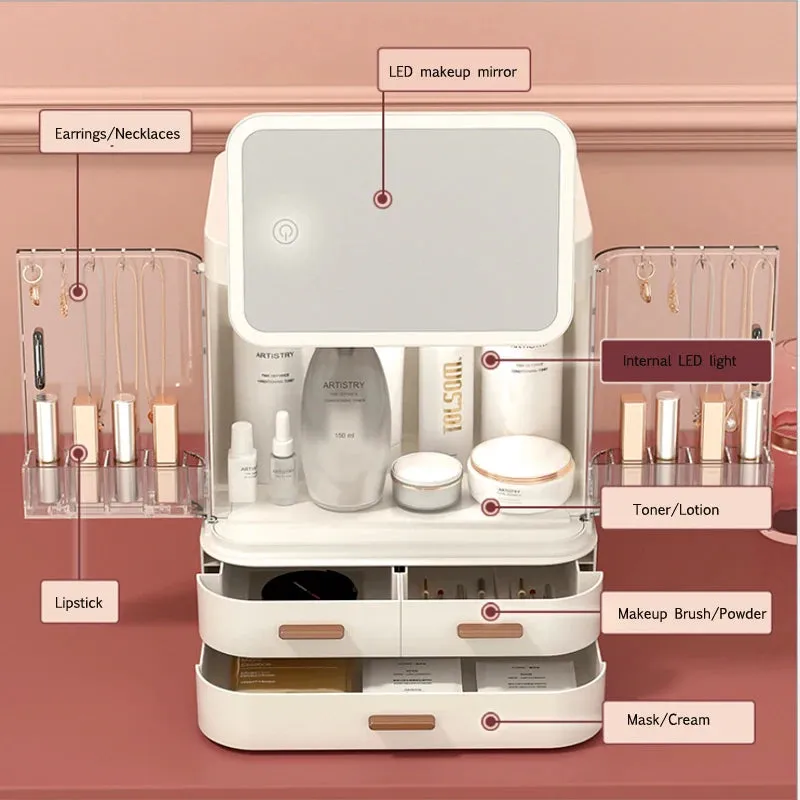 LED Cosmetic Storage Box