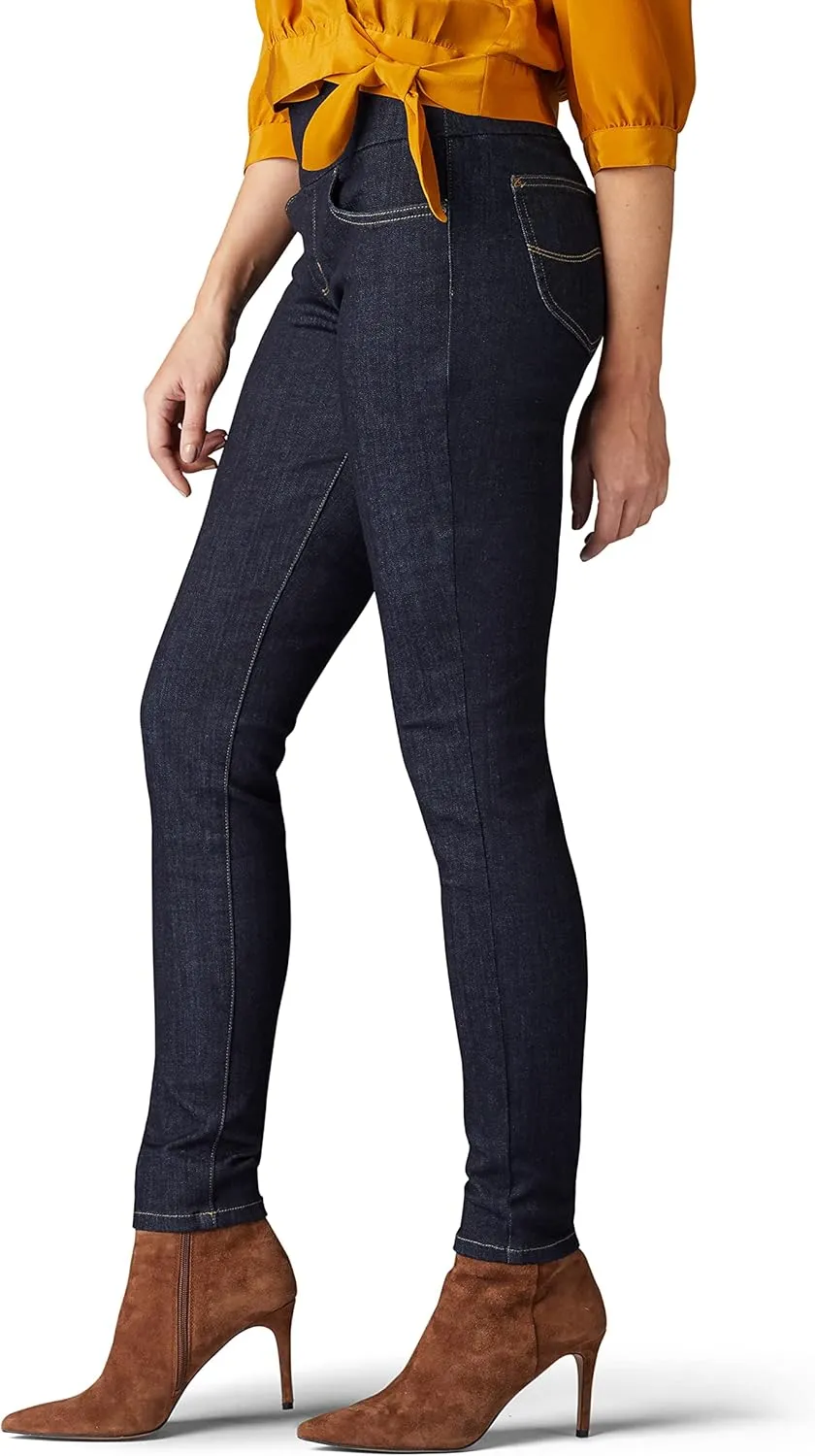 Lee Women's Sculpting Slim Fit Skinny Leg Pull on Jean