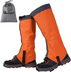 Leg Gaiters Waterproof Boot Gaiters for Hiking Walking Climbing Hunting Skiing