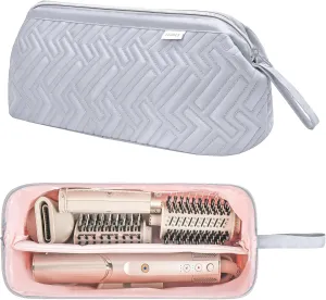 Leudes Hair Tools Travel Bag for Shark Flexstyle Carrying Case Portable Shark Hair Air Wrap Dryer Case Waterproof Dustproof Flat Curling Iron Travel Organizer