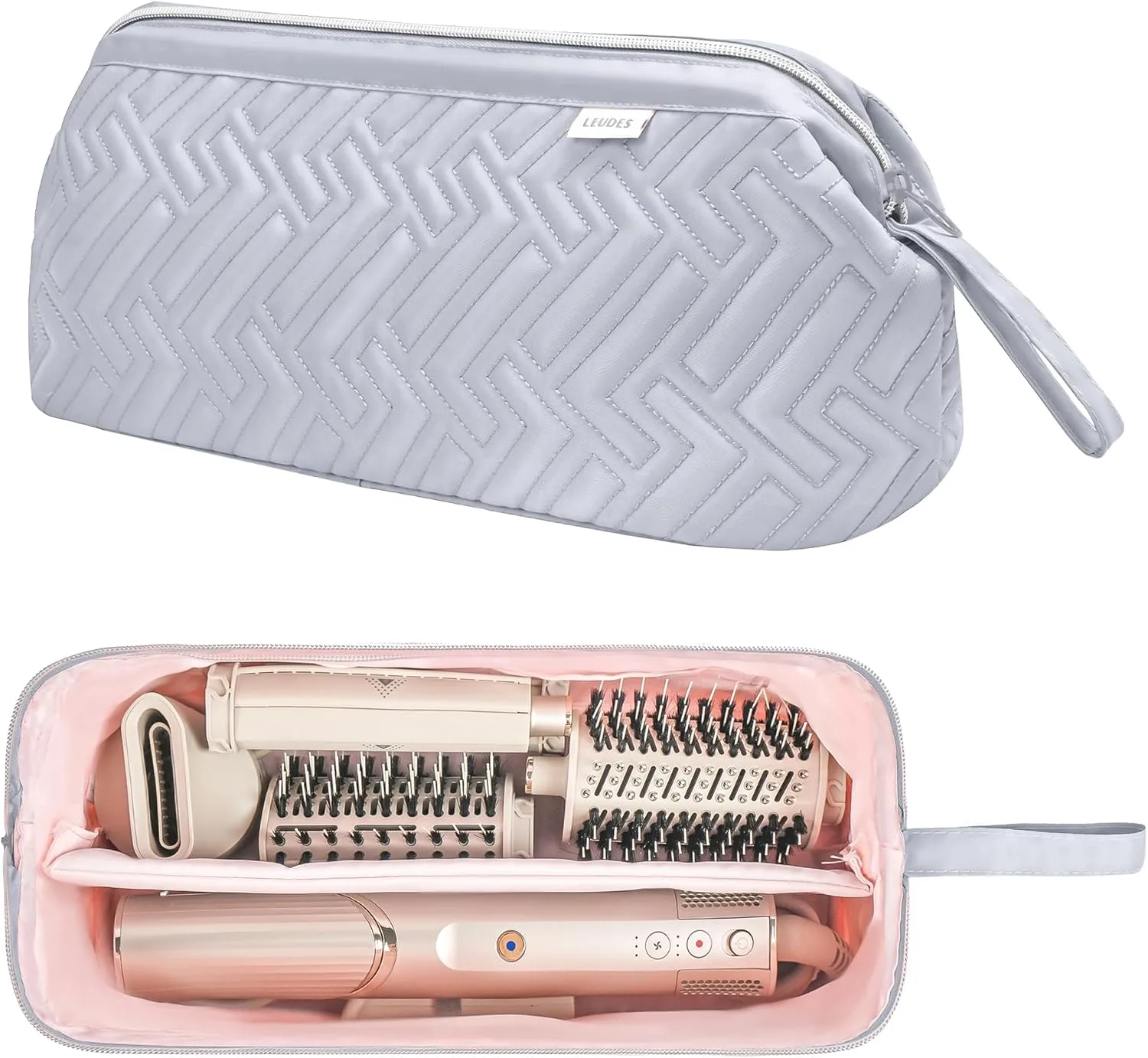 Leudes Hair Tools Travel Bag for Shark Flexstyle Carrying Case Portable Shark Hair Air Wrap Dryer Case Waterproof Dustproof Flat Curling Iron Travel Organizer