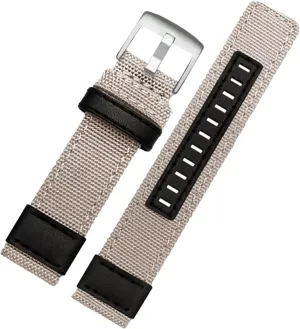LEVINE watch strapStylish and elegant Watch Straps for Men Women,20/22/24mm Men Canvas Nylon Heavy Duty Watchband Wear-resistant Splicing Pin Buckle Watch Strap Wrist Band