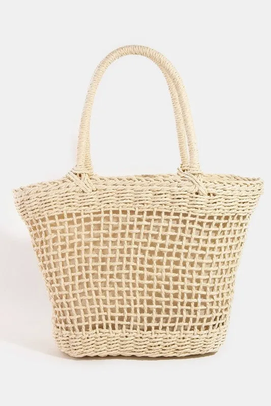 Lido Basket Tote Bag