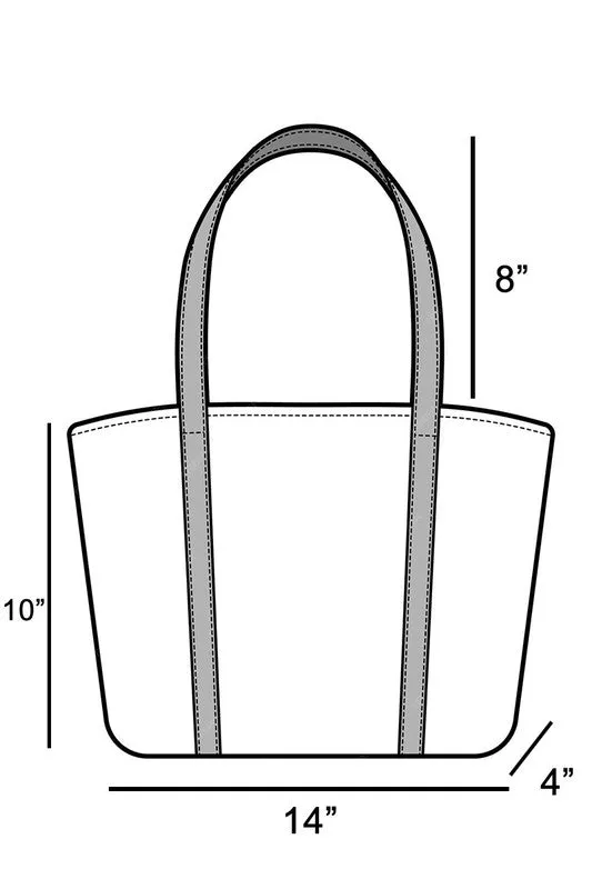 Lido Basket Tote Bag