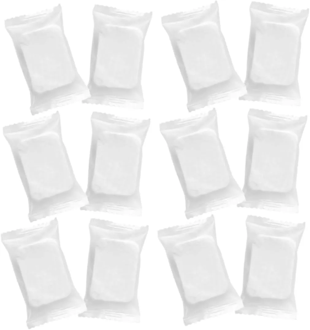 LIFKOME 1 Pack Compressed Makeup Remover Pads Facial Cleansing Rounds Exfoliating Face Pads Non-Woven for Travel