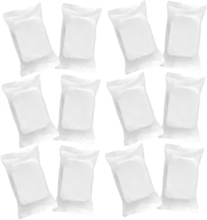 LIFKOME 1 Pack Compressed Makeup Remover Pads Facial Cleansing Rounds Exfoliating Face Pads Non-Woven for Travel