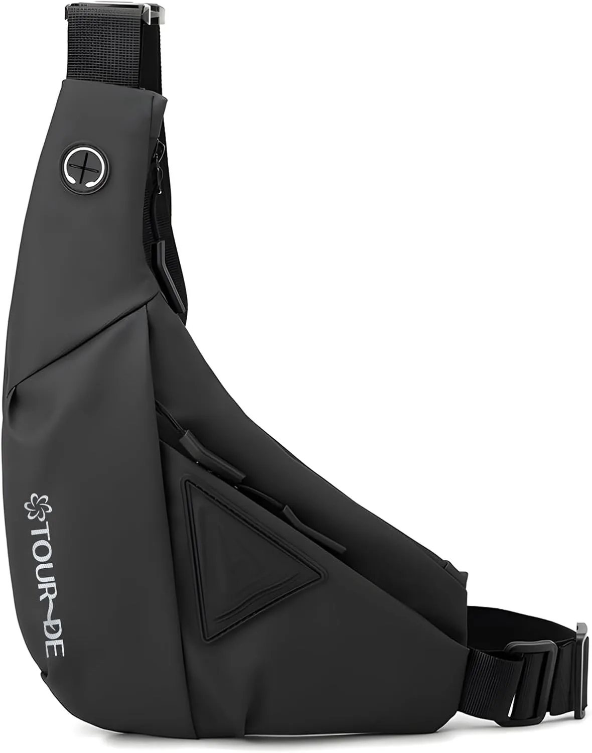 Lightweight Anti-Theft Crossbody Travel Bag - Waterproof Slim Sling Bag for Men and Women - Sleek Modern Design
