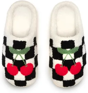 Living Royal Plush Slippers, Cozy Non-Slip Rubber Sole, Soft 100% Polyester, Silly Funny Comfortable Fuzzy Design