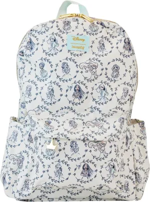 Loungefly Disney Princess AOP Nylon Backpack
