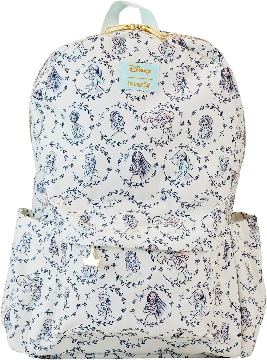 Loungefly Disney Princess AOP Nylon Backpack