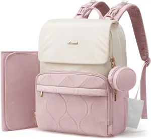 LOVEVOOK Diaper Bag Backpack, Baby Travel Bags for Boys & Girl, Toddler Diaper Bag with Changing Station & Pacifier Case, Pañaleras Para Bebe Niña & Niño - Newborn Essentials Must Haves Mom