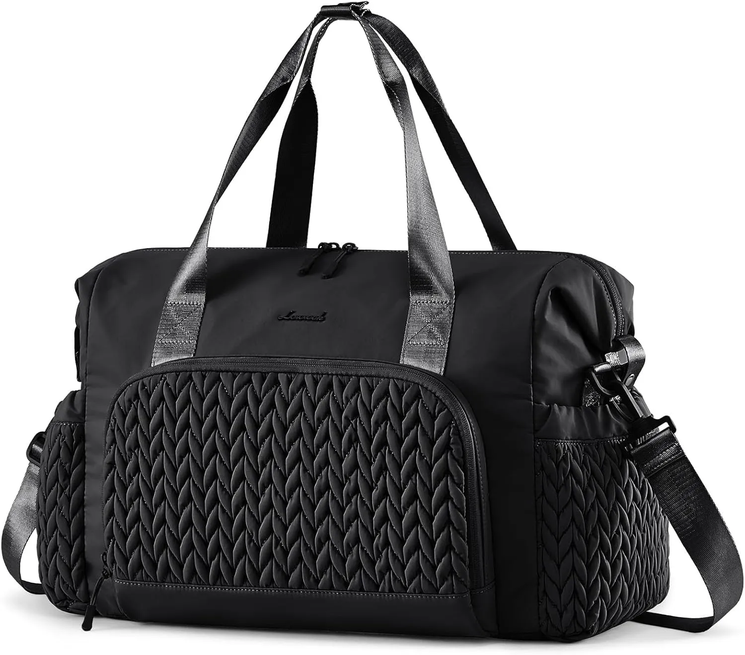 LOVEVOOK Travel Duffle Bag Gym Bag, Quilted Weekender Bags for Women Overnight Bag, Hospital Bag for Women Labor Delivery, Personal Item Travel Carry on Bag for Airplanes