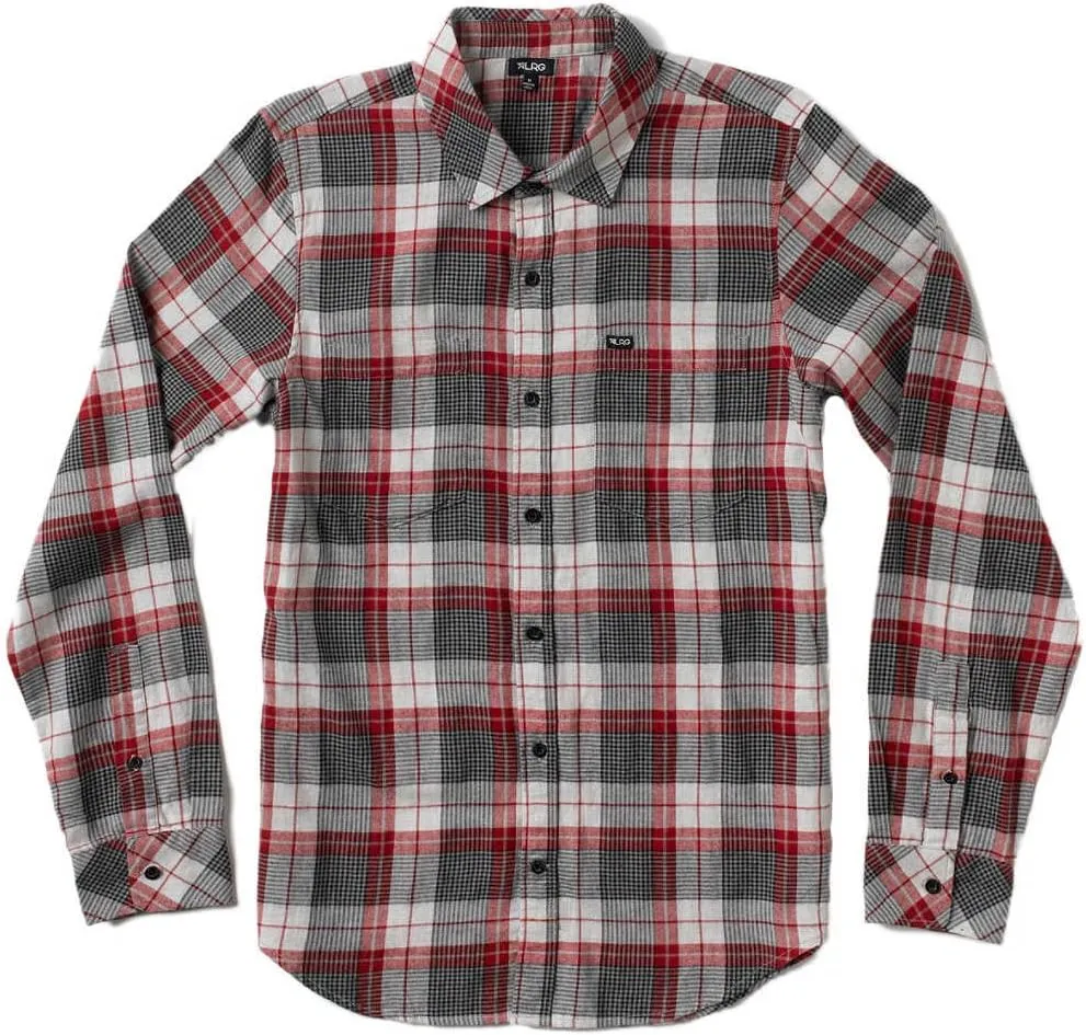 LRG Men's Trails Long Sleeve Woven