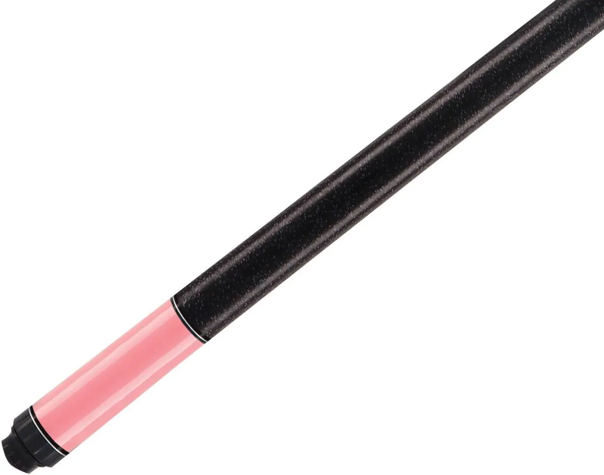 Lucky Cue by McDermott Pool Cue L17 Billiard Pool Cue Sticks 19OZ Color Soft Pink with Prongs Design