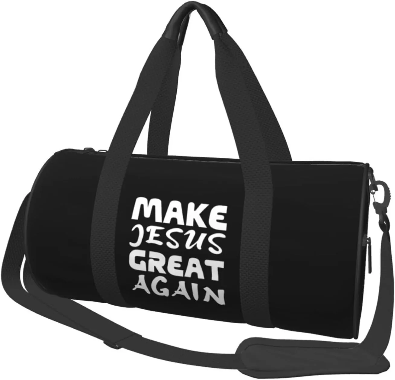 Make Jesus Great Again Duffel Bag Gym Bag Travel Sports Tote Large Foldable Beach Swim Yoga3