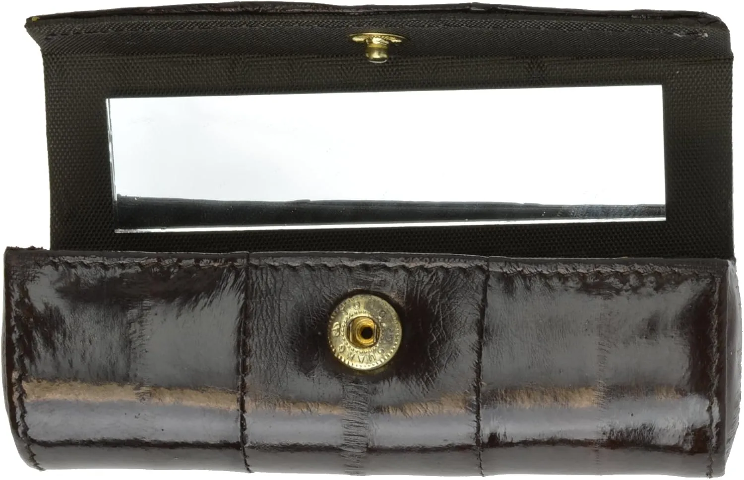 MARSHAL Elegant Design Eelskin Soft Leather Lipstick case