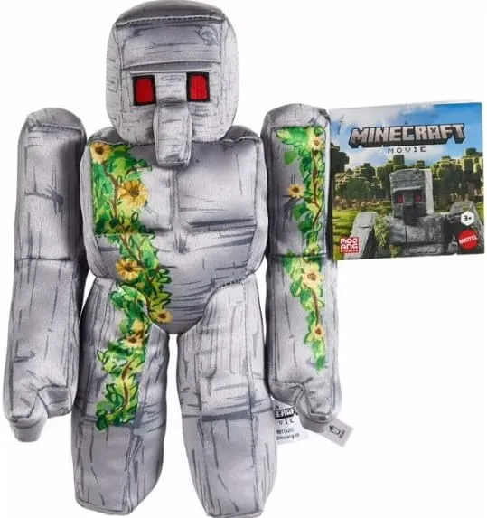 Mattel Minecraft Iron Golem 10 Inch Stuffed Plush Toy