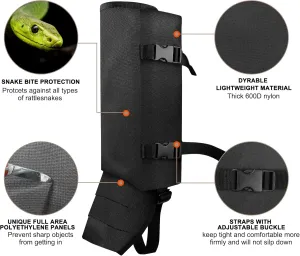 MDSTOP Snake Gaiters Leg Guards, Waterproof Snake Guards, Adjustable Snake Bite Protection for Lower Legs, Snake Chaps for Men & Women, Snake Proof Gaiters for Hunting,Outdoor and Farm Working