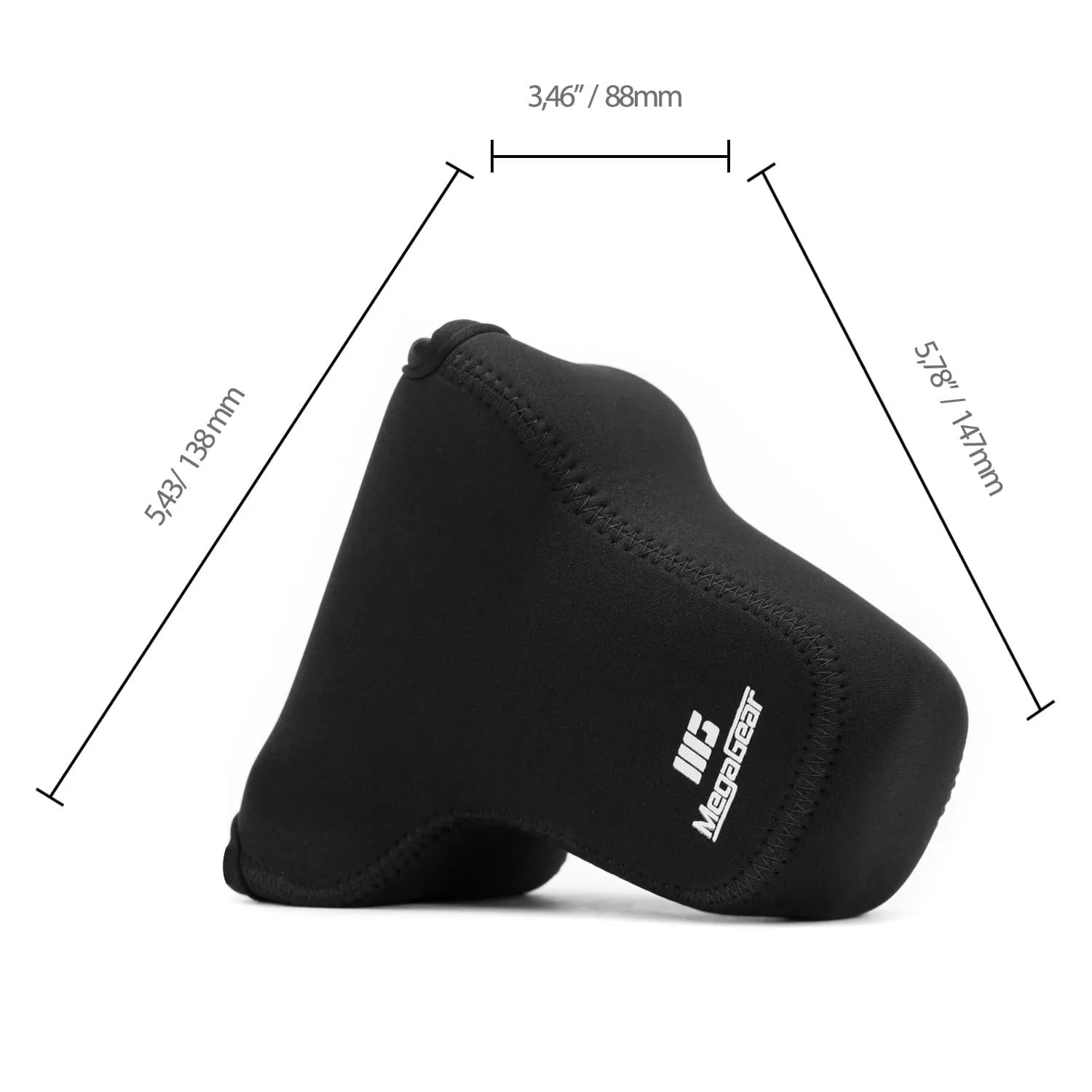 MegaGear Canon EOS M6 (18-150 mm) Ultra Light Neoprene Camera Case