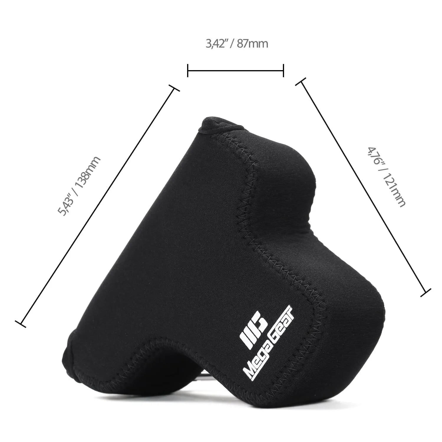 MegaGear Fujifilm X-A5, X-A10, X-A3, X-A2, X-A1, X-M1 (16-50 Lens) Ultra Light Neoprene Camera Case
