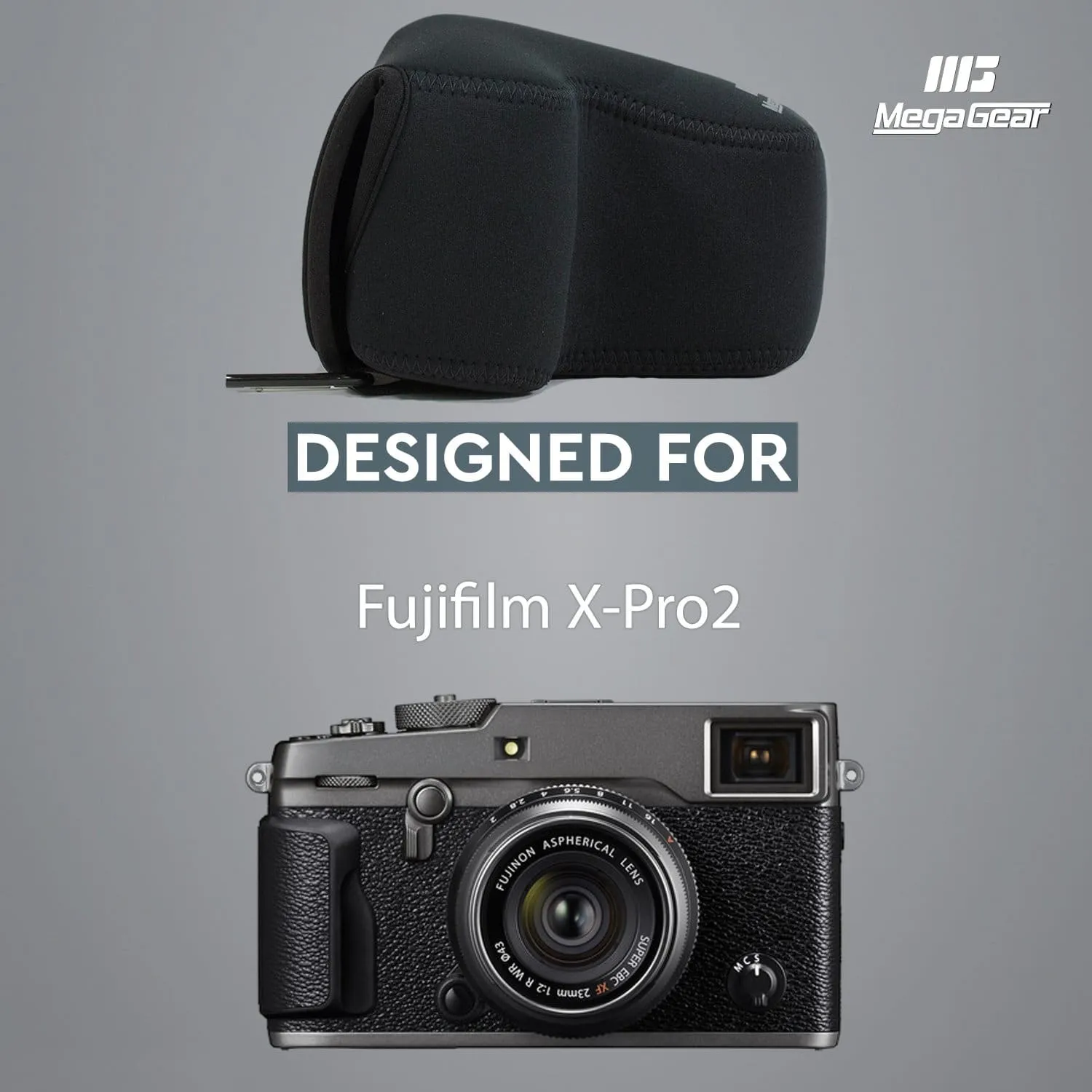 MegaGear Fujifilm X-Pro2 (18-55mm) Ultra Light Neoprene Camera Case