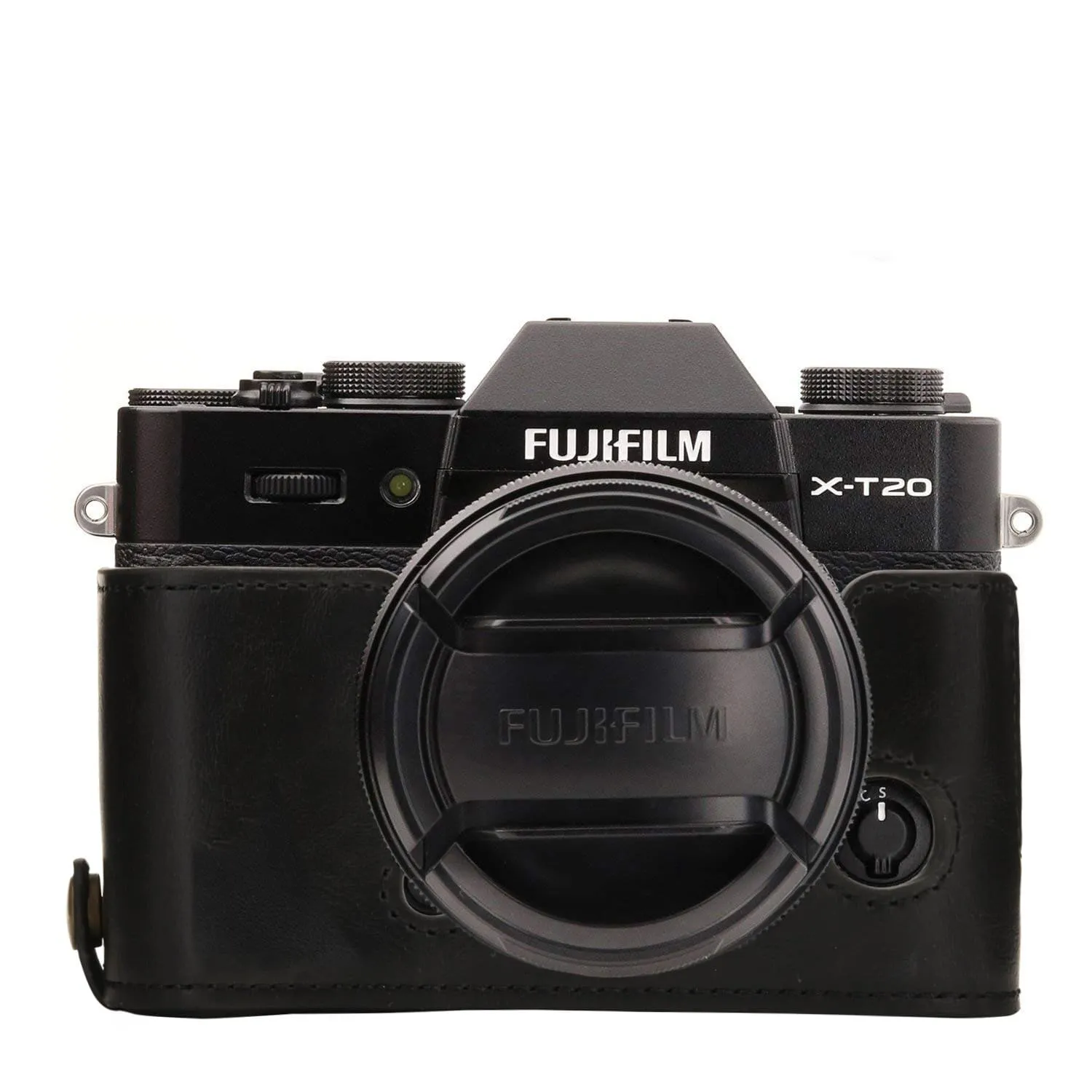 MegaGear Fujifilm X-T2 Ever Ready Leather Camera Case and Strap