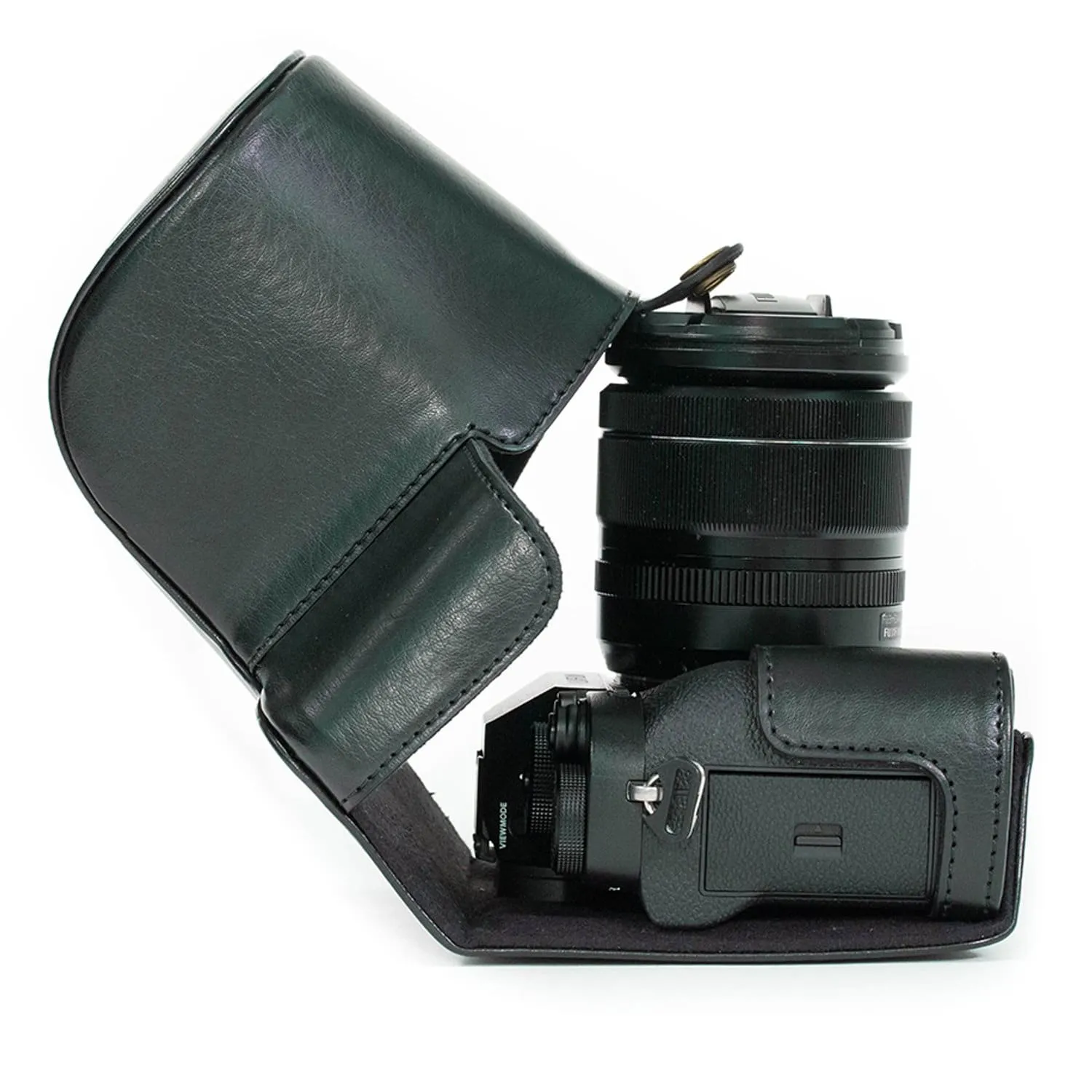 MegaGear Fujifilm X-T2 Ever Ready Leather Camera Case and Strap