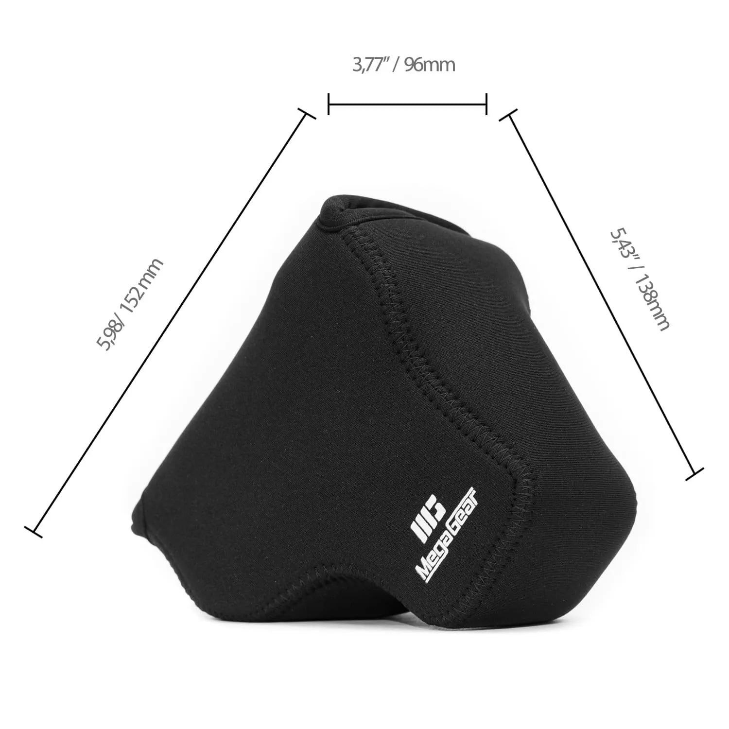 MegaGear Nikon Coolpix B700 Ultra Light Neoprene Camera Case, with Carabiner
