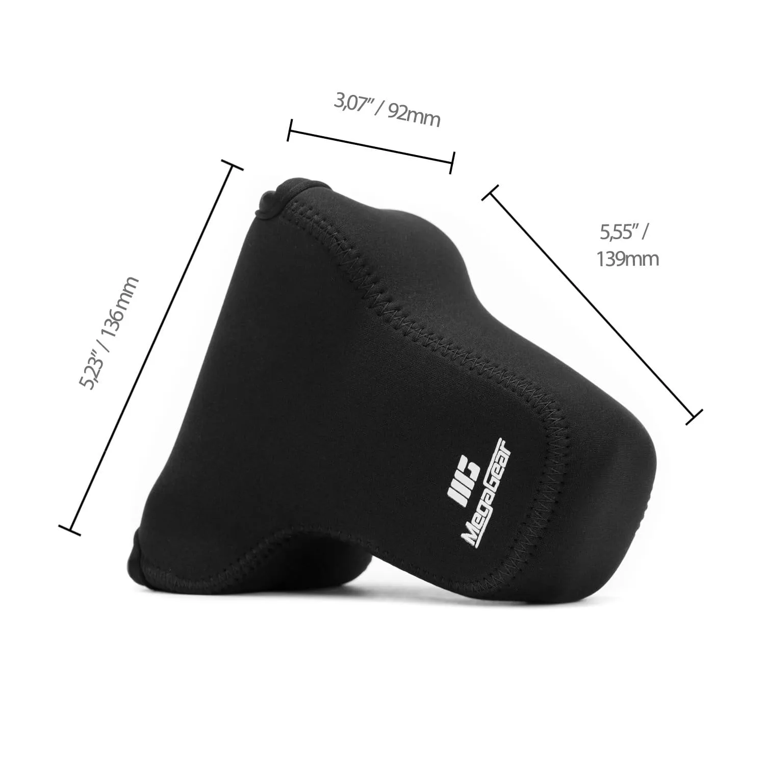 MegaGear Panasonic Lumix DMC-GX85, DMC-GX80 (14-140mm) Ultra Light Neoprene Camera Case