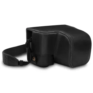 MegaGear Sony Alpha A6400, A6100 (16-50mm) Ever Ready Leather Camera Case