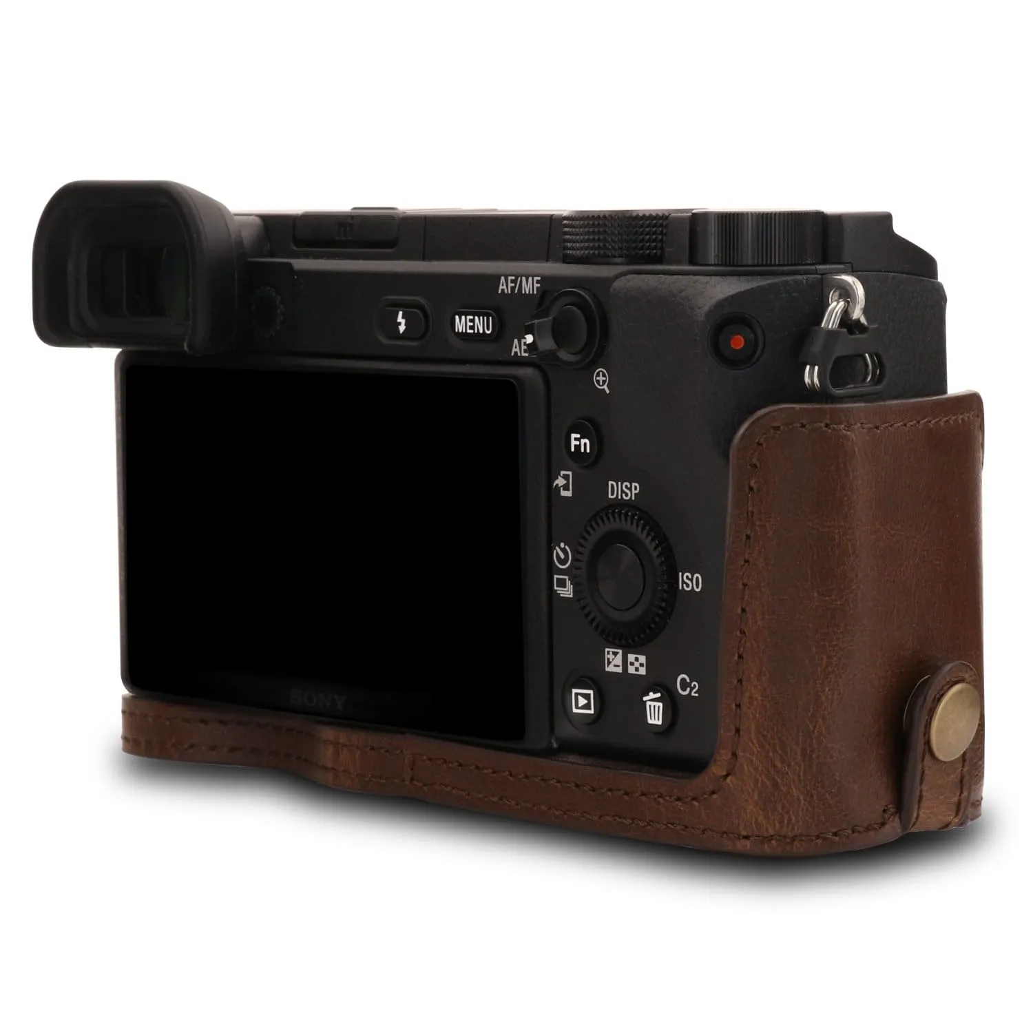 MegaGear Sony Alpha A6400, A6100 (16-50mm) Ever Ready Leather Camera Case