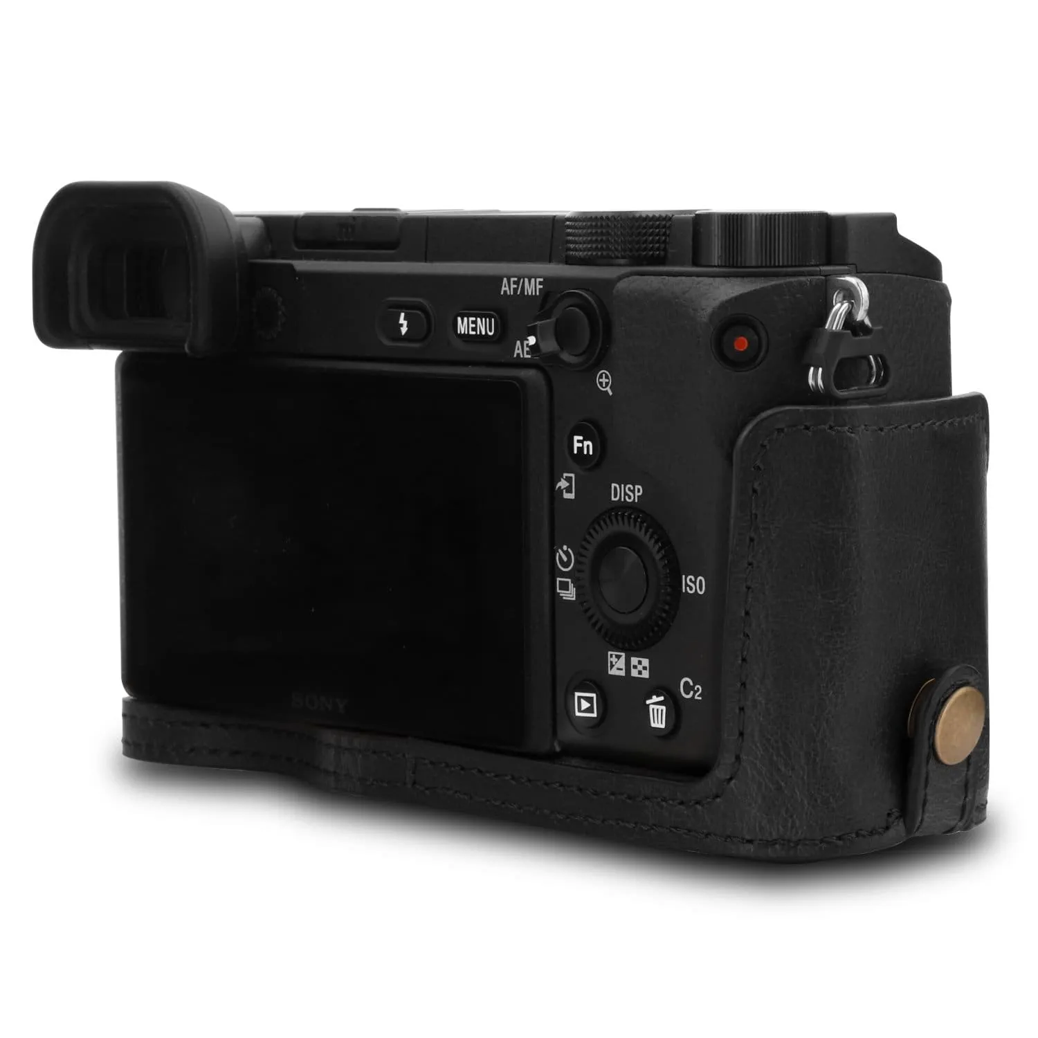 MegaGear Sony Alpha A6400, A6100 (16-50mm) Ever Ready Leather Camera Case