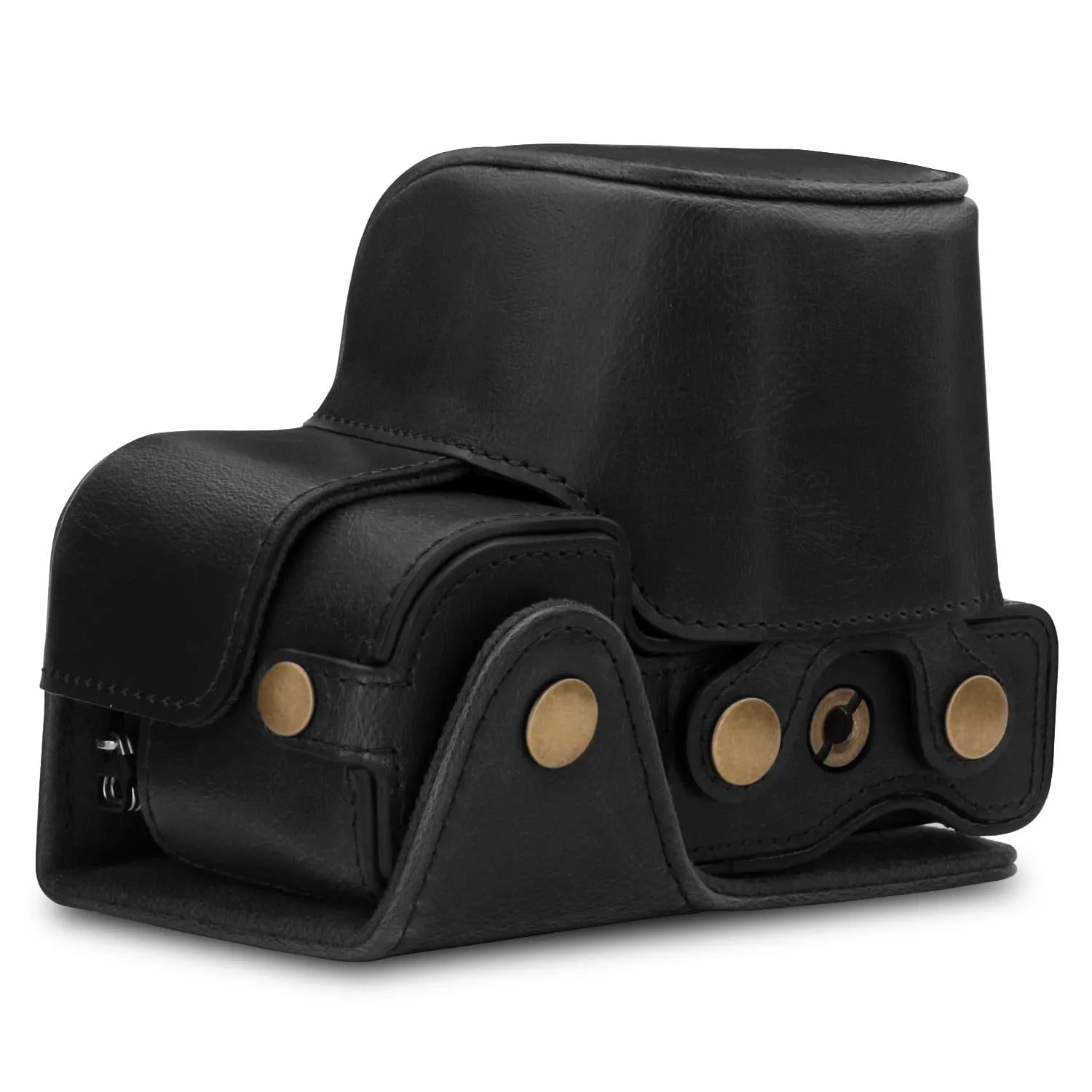 MegaGear Sony Alpha A6400, A6100 (16-50mm) Ever Ready Leather Camera Case