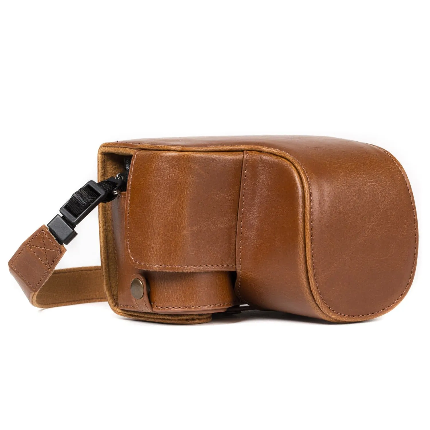 MegaGear Sony Alpha A6500 (16-50 mm) Ever Ready Leather Camera Case and Strap