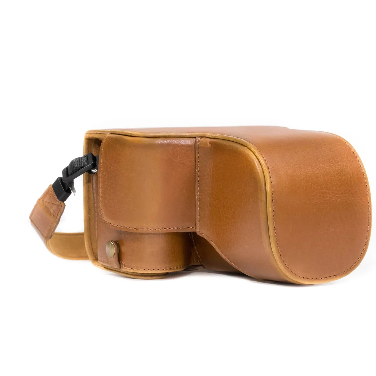 MegaGear Sony Alpha A6500 (18-135mm) Ever Ready Leather Camera Case and Strap
