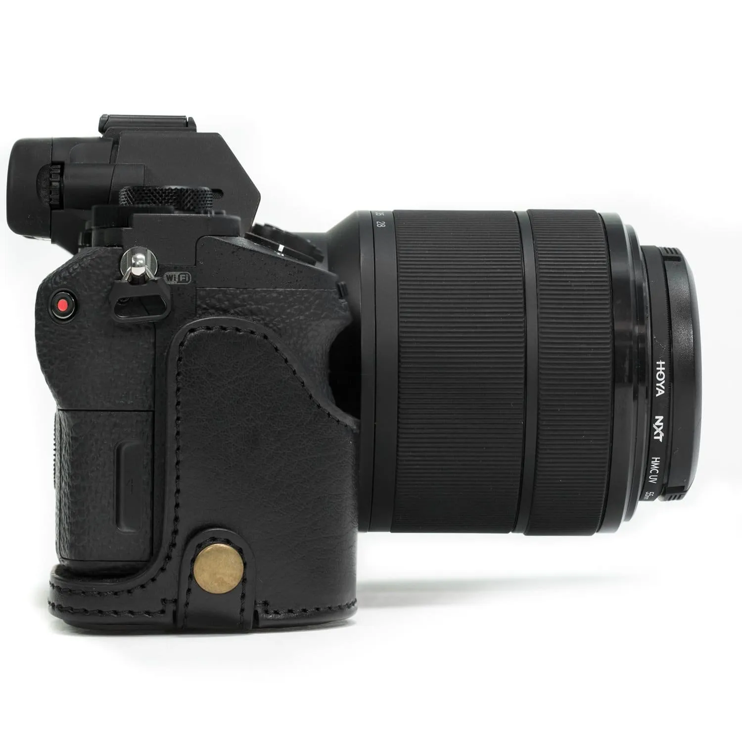 MegaGear Sony Alpha A7S II, A7R II, A7 II (28-70mm) Ever Ready Leather Camera Case and Strap, with Battery Access