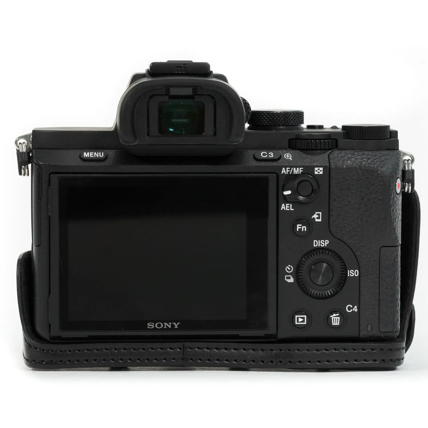 MegaGear Sony Alpha A7S II, A7R II, A7 II (28-70mm) Ever Ready Leather Camera Case and Strap, with Battery Access